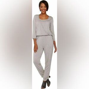 Elegant Gray Jumpsuit